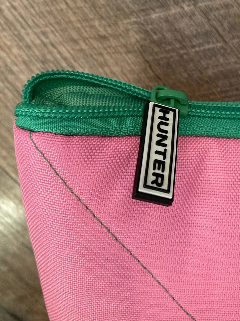 HUNTER | Green/Pink Color Block Outdoor Water Resistant Packable Travel Blanket